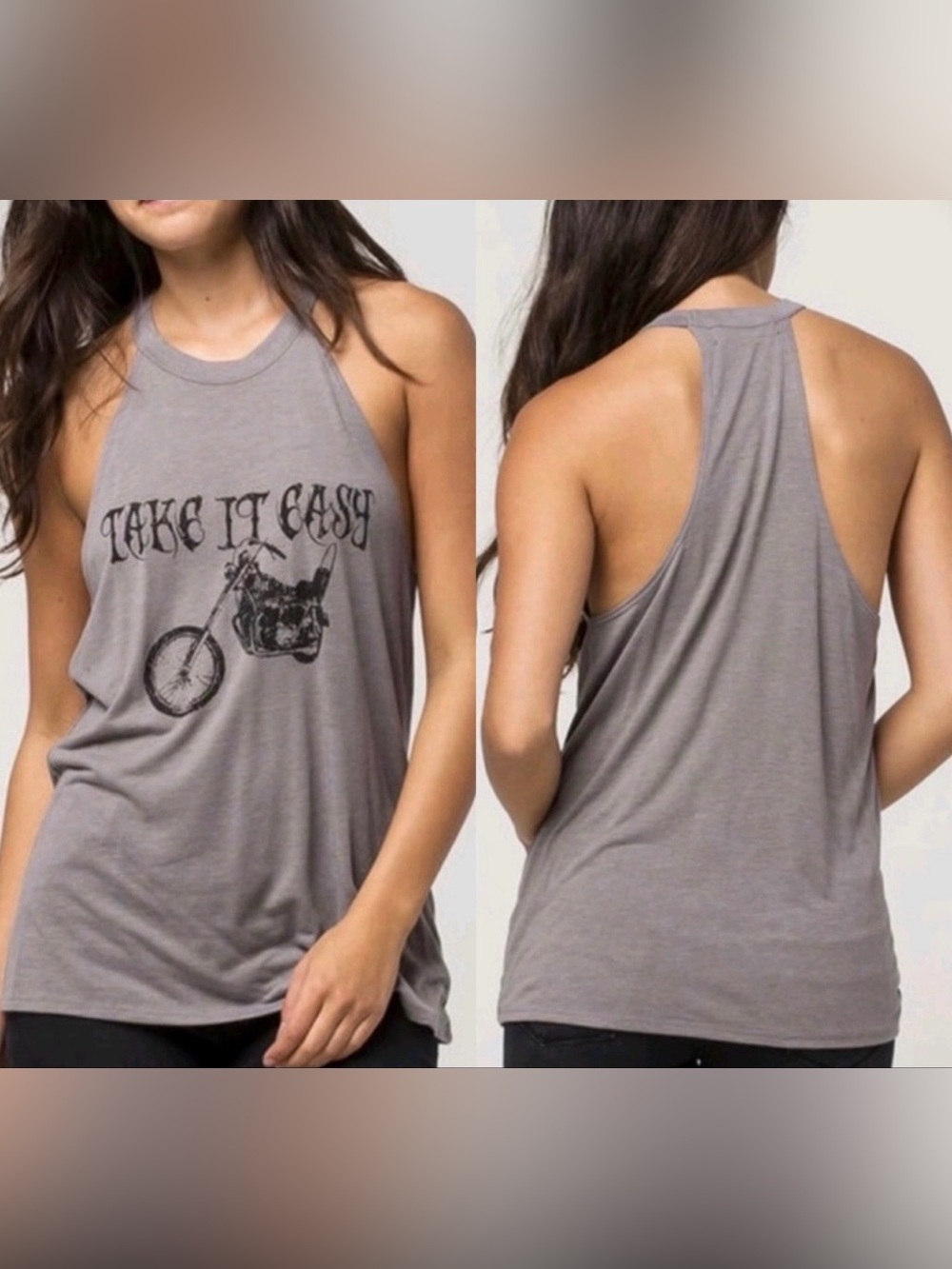 Metal Mulisha Take It Easy Halter Tank (S)